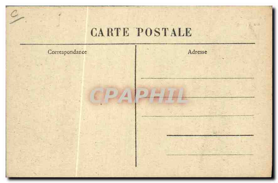 La Bourrée au Village — La Bourrée, Le Puy — M.B. Le Puy — Verso