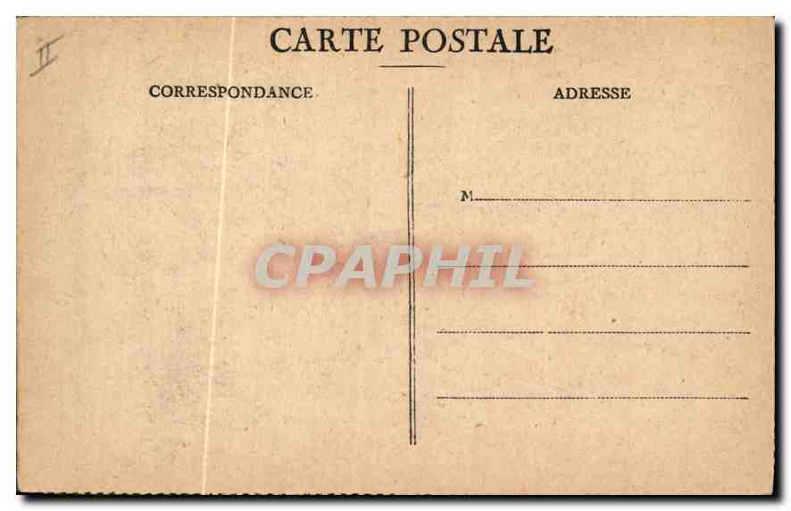 CPA Folklore La Bourree a l'exposition fete Auvergnate au centre rural de l'exposition  — Rückseite