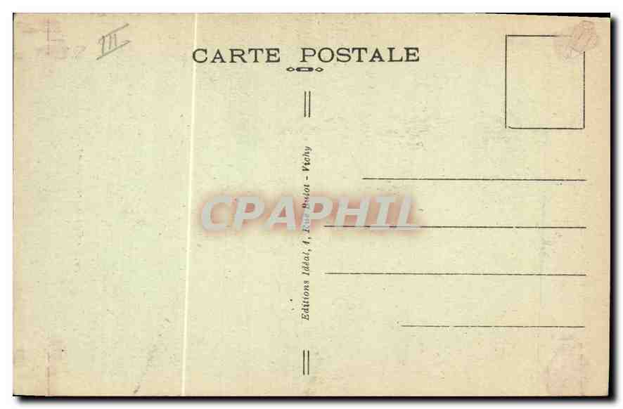 CPA Folklore Le Velay Pittoresque costumes du Velay  — Verso