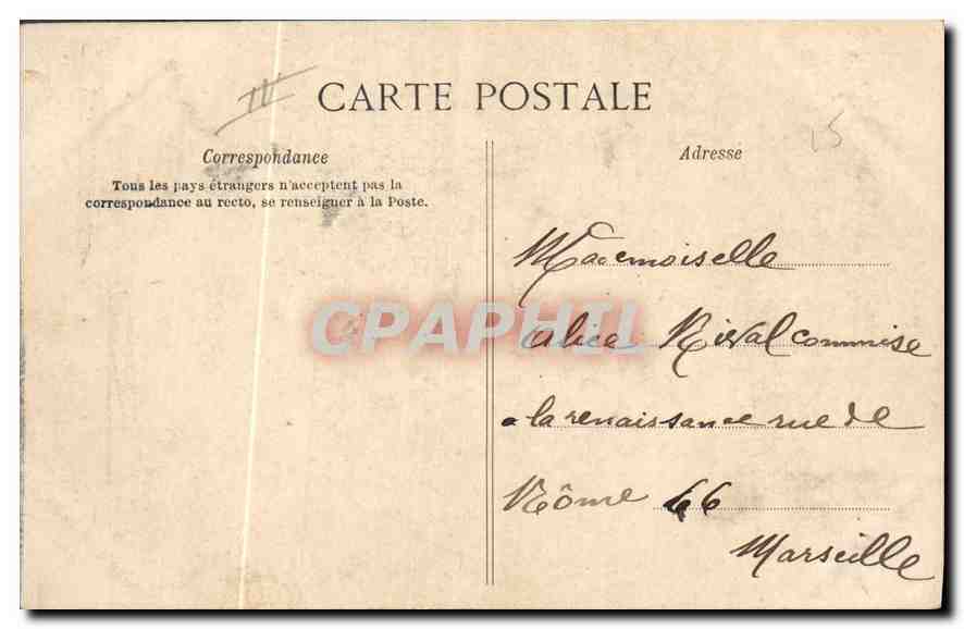 Le Joureur de Musette (Cahrettaire) — Le Cantal Pittoresque, n°13 — éditeur non visible — Rückseite