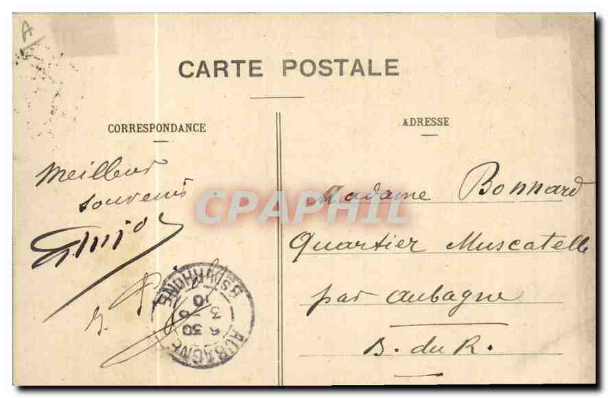 Le Puy — Une Paysanne à Cheval — M.B. (éditeur) — Rückseite