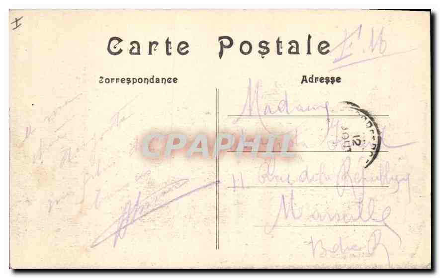 Bataille de la Marne — 6 au 12 Septembre 1914 — Courdemanges près Vitry-le-François (Marne) — Rückseite