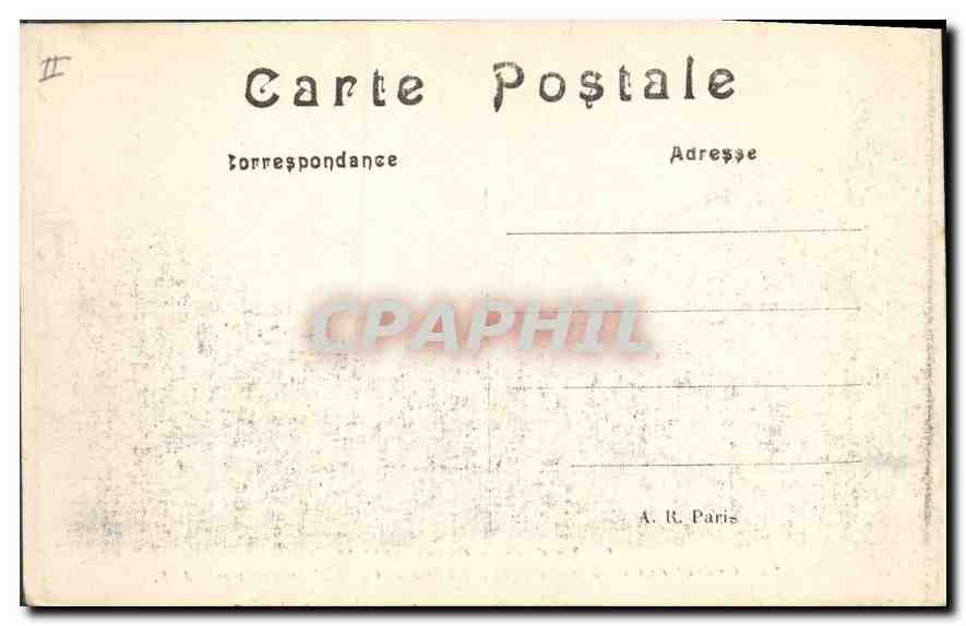 Steinbach et Cernay en flammes — Les Opérations en Alsace — La Grande Guerre 1914-15 — A. R. — Rückseite