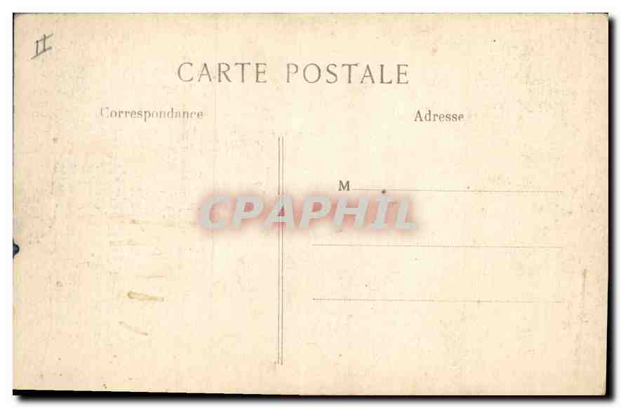 LILLE — Le cabinet du Préfet après le passage des Allemands — L. C. H. Paris n°255 — Verso