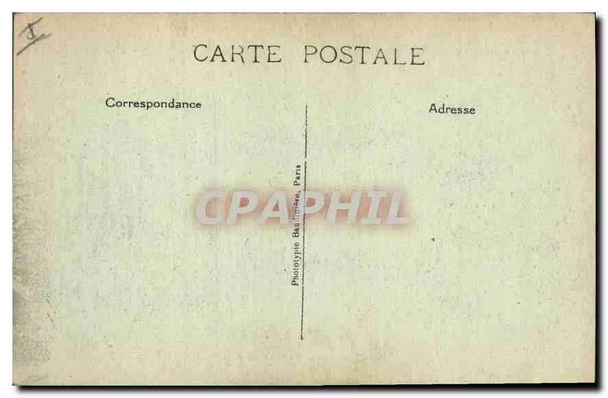 HAM (Somme) — Réparation d'un Pont par le Génie — 1917 — Verso