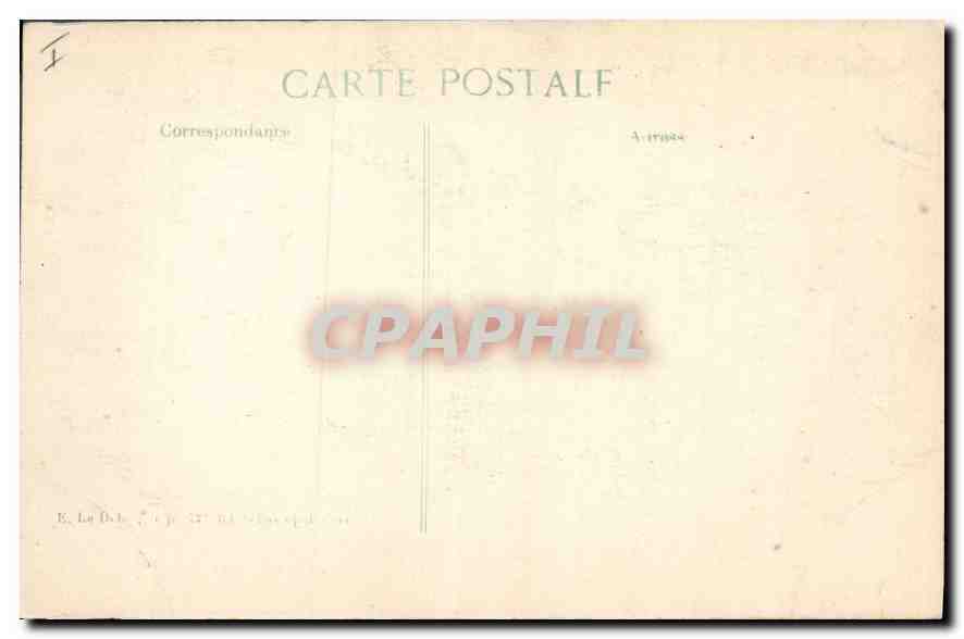 Reims — La Cathédrale après le bombardement — 14ème Série — Verso