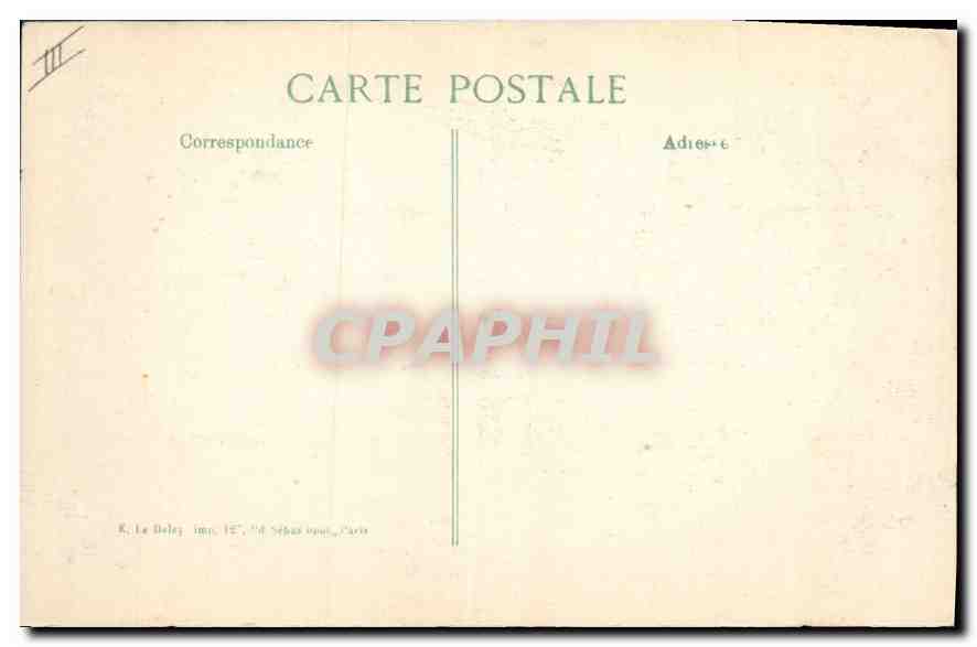 CPA Militaria 1914 Le Faubourg de Ceres a Reims  — Rückseite