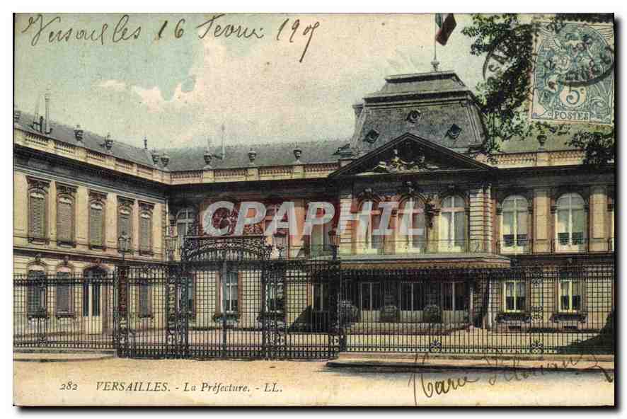 CPA Versailles La Prefecture 