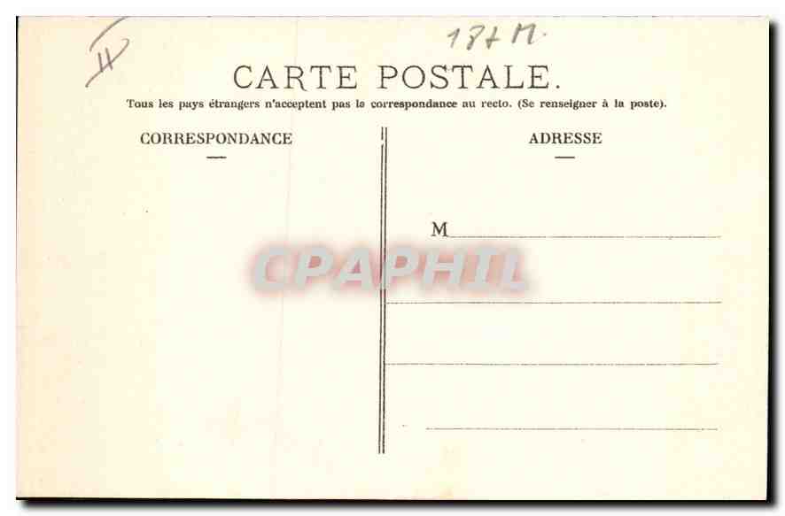 La Bourrée d'Aubergno — Danse folklorique — L'Hirondelle, Paris, n°48 — Verso