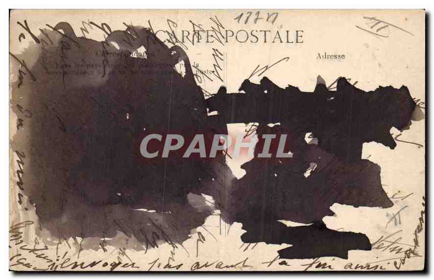 CPA Folklore L'Auvergne pittoresque Paysans Auvergnats  — Verso