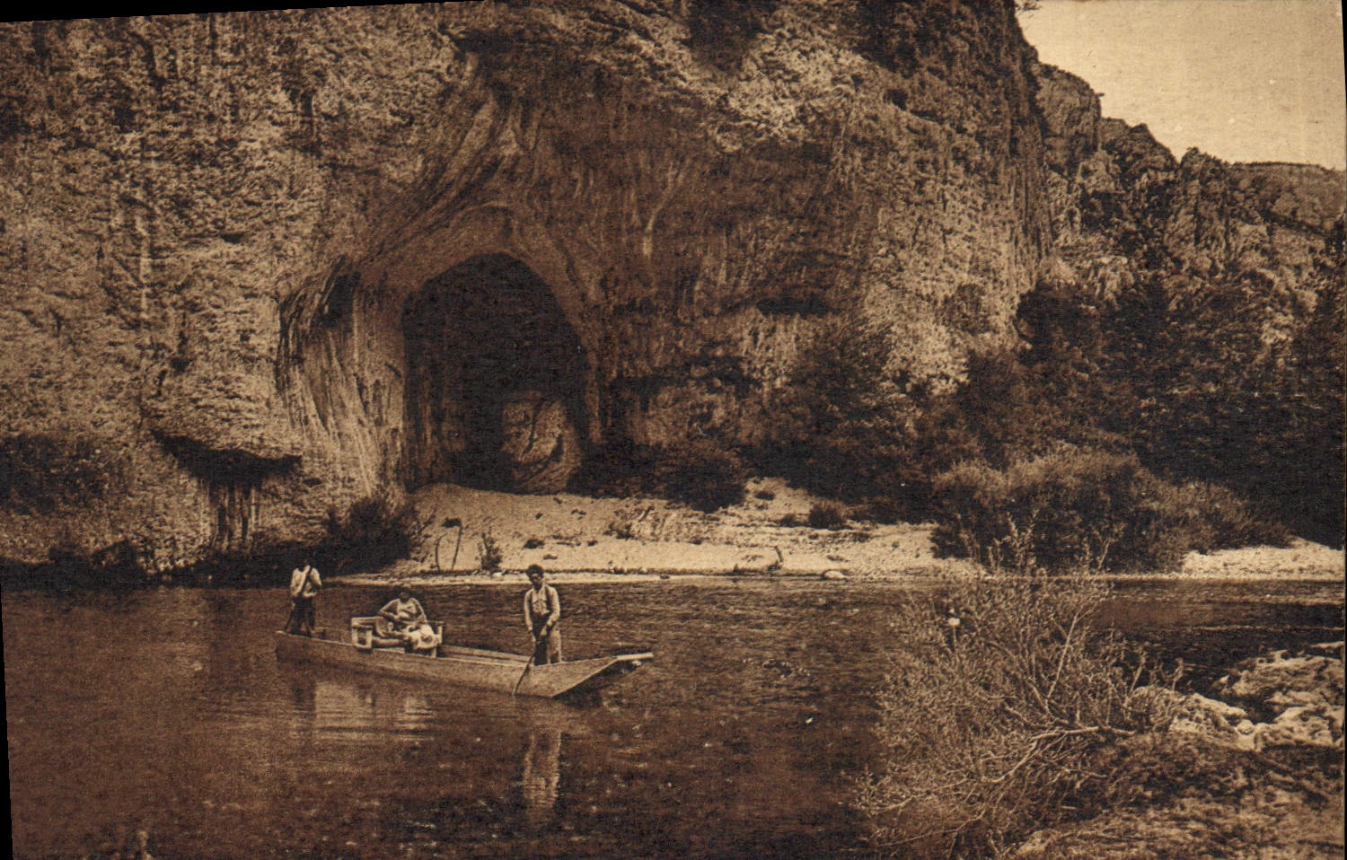 CPA Gorges du Tarn Grotte de la Momie 