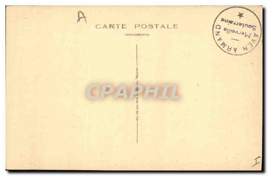 CPA Aven Armand Tete de Tigre  — Rückseite