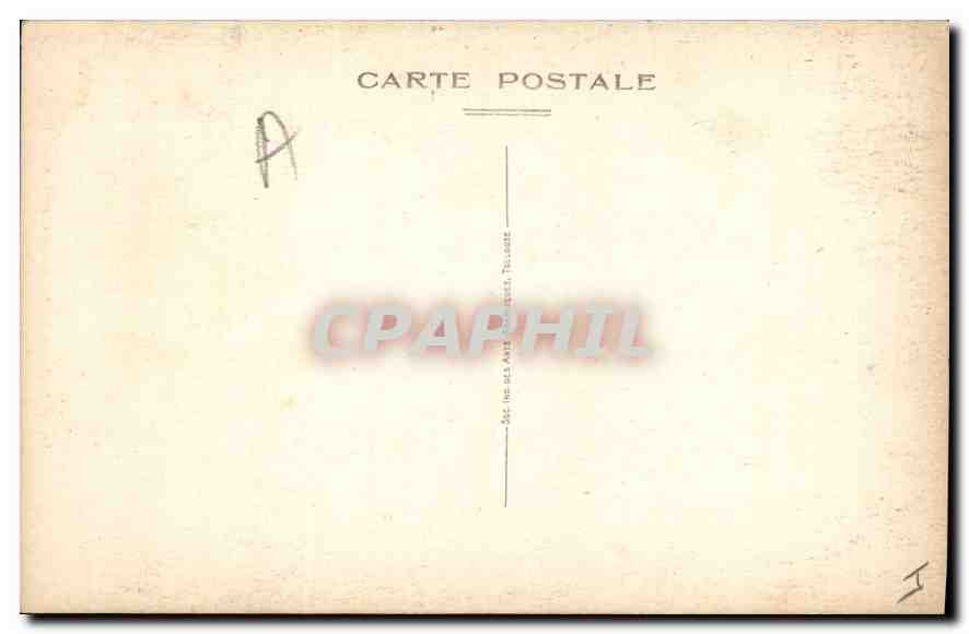 CPA Aven Armand Au bord du Goufre  — Rückseite