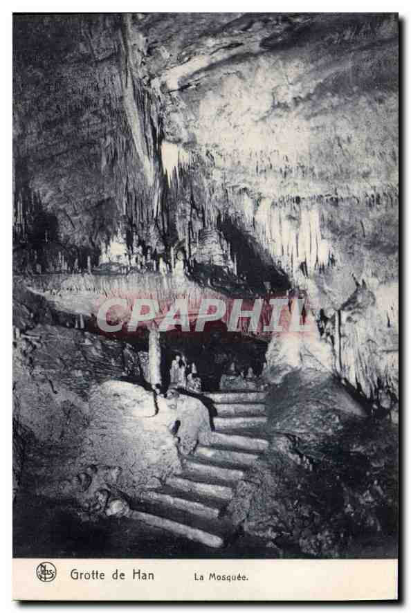 CPA Grotte de Han La Mosquee 