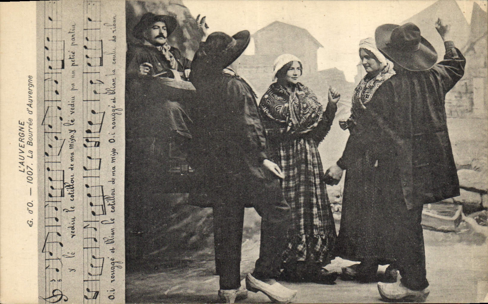 La Bourrée d'Auvergne — G. d'O. — n°1007