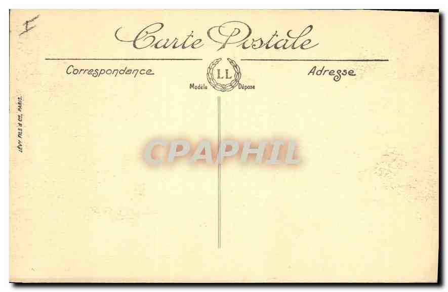 CPA Saintt Omer Notre Dame et le Palais de Justice  — Verso