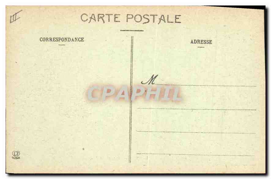 CPA Saint Gaudens Le Palais de Justice  — Verso
