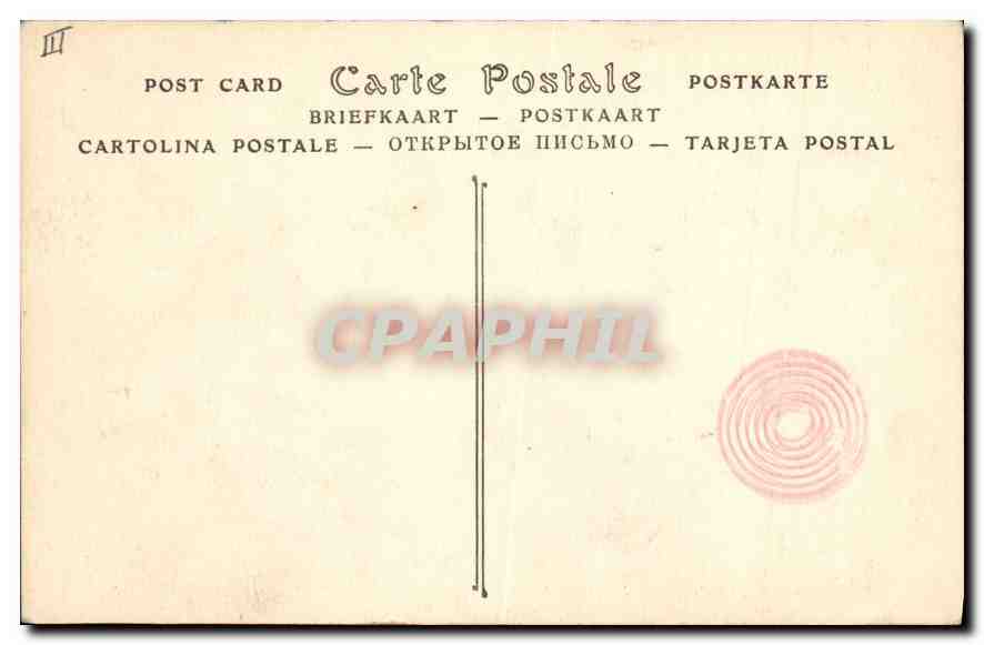 CPA Senlis Le Palais de Justice  — Verso