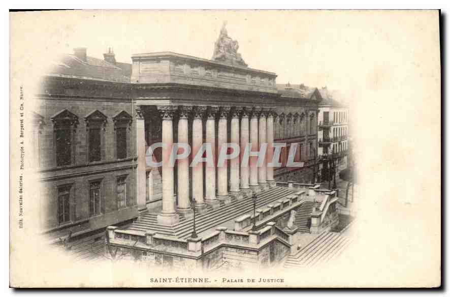 CPA Saint Etienne Palais de Justice 