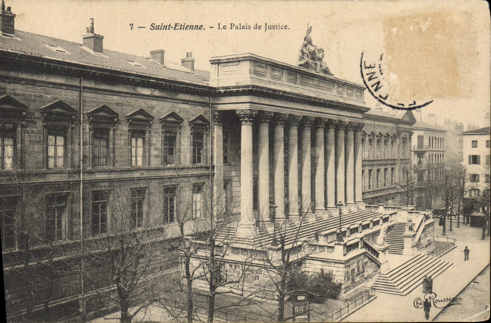 CPA Saint Etienne Le Palais de Justice 