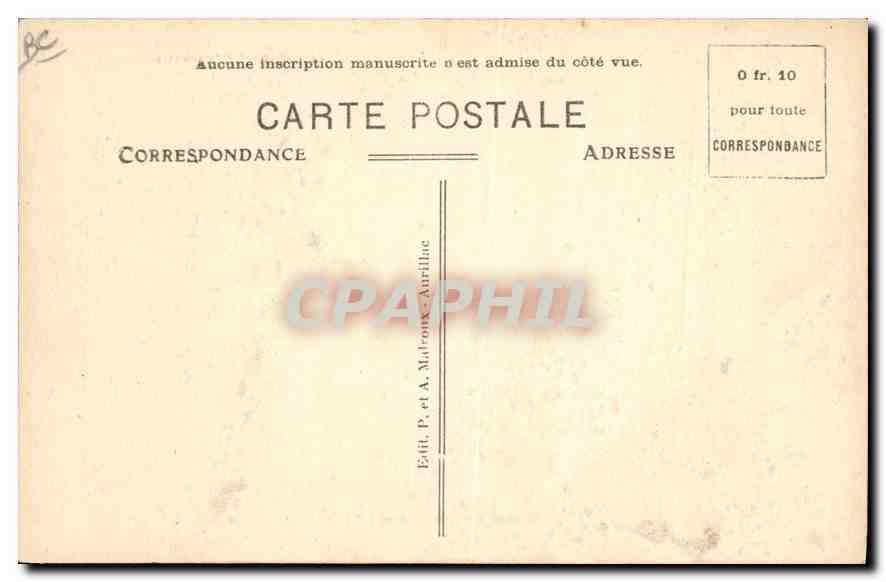 La Fenaison — L'Auvergne Pitttoresque — Éd. P. et A. Matronix, n°756 — Verso