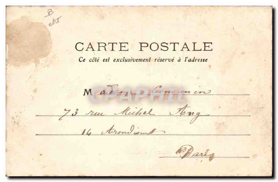 L'Auvergne — Retour des Champs — M.T. Lursoty, n°293 — Rückseite
