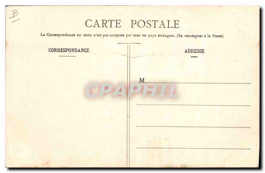 Auvergnate et sa Chèvre — Collection B.-B., Clermont-Ferrand, n°288 — Verso
