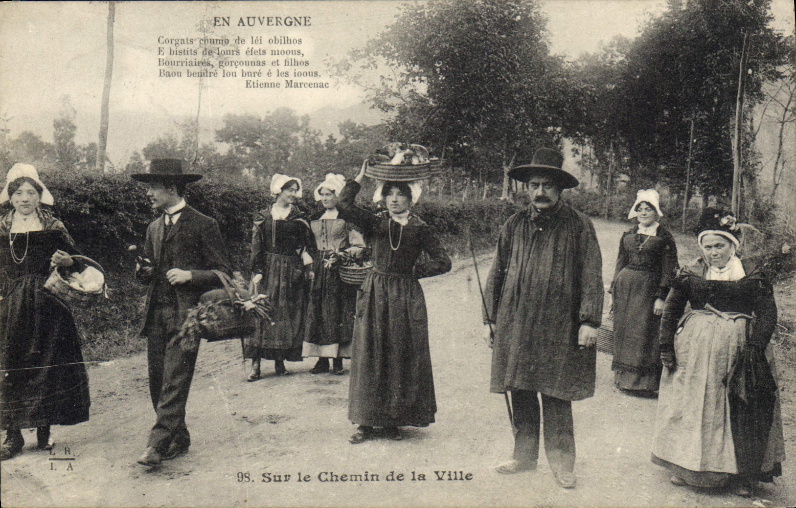 En Auvergne — Sur le Chemin de la Ville — Étienne Marcenac, n°98