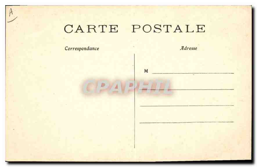 Types d'Auvergnats — Croix de chemin à L'Hironnelle — L'Hironnelle - Paris — Rückseite