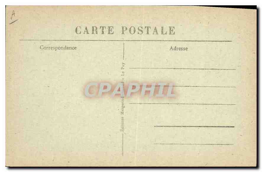 CPA Folklore Le chapeau a l'ombrage  — Verso