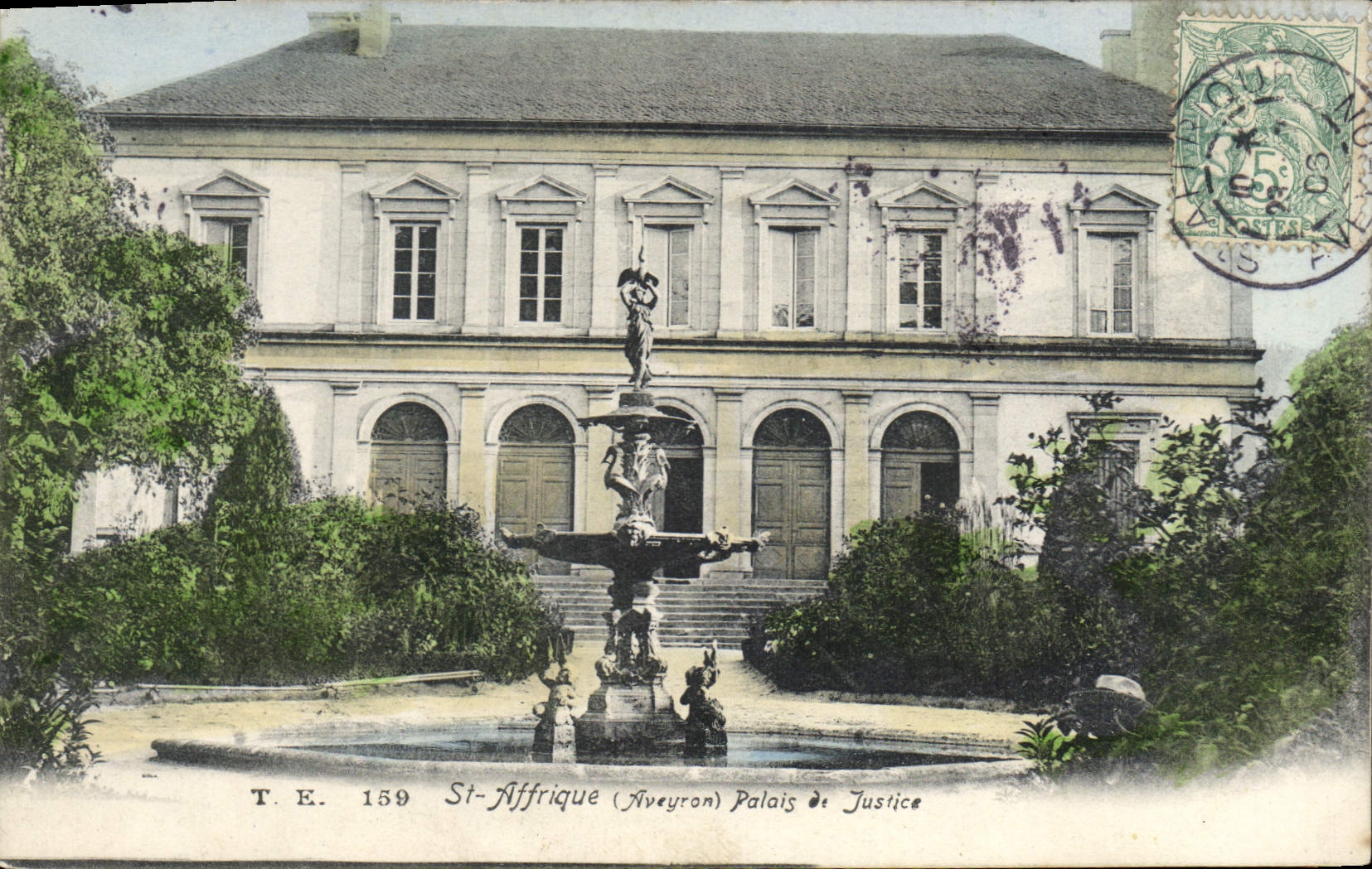 CPA St Affrique Aveyron Palais de Justice 