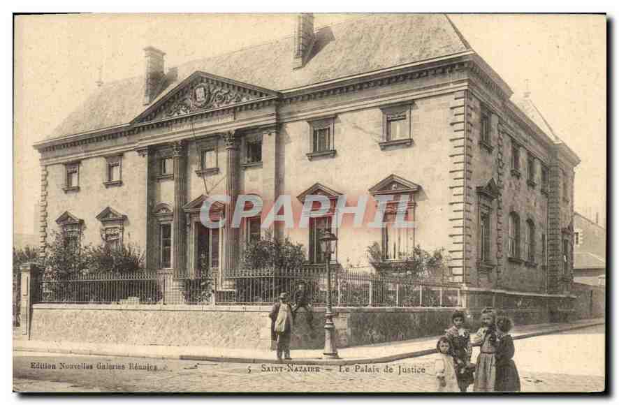 CPA Saint Nazaire Le Palais de Justice 