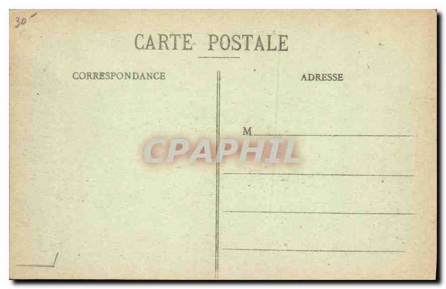 CPA Saint Brieuc Entree des Promenades Palais de Justice  — Verso