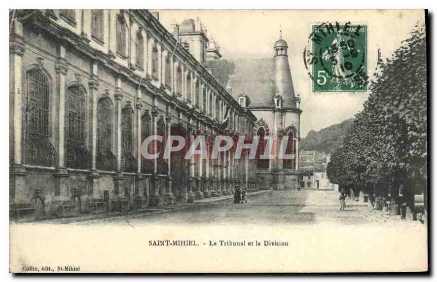 CPA Saint Mihiel Le Tribunal et la Division 