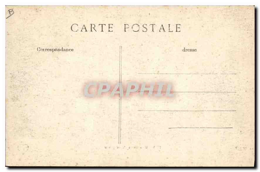 CPA Folklore L'Auvergne Pittoresque une noce Auvergnate Mariage — Verso