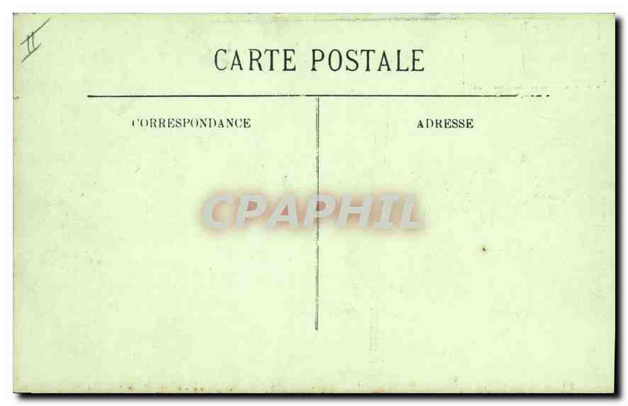 CPA Folklore La Bourreio d'Aubergno  — Verso
