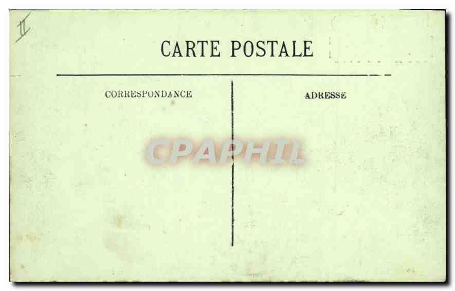 CPA Folklore La Bourreio d'Aubergno  — Verso