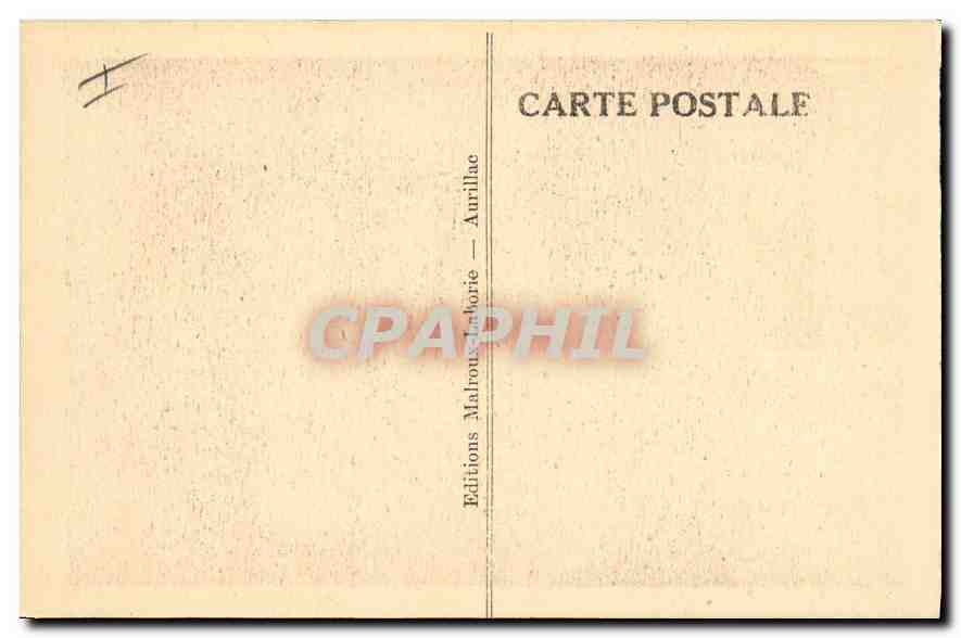 CPA Folklore En Auvergne le joueur de Musette Lou Cobretaire  — Verso