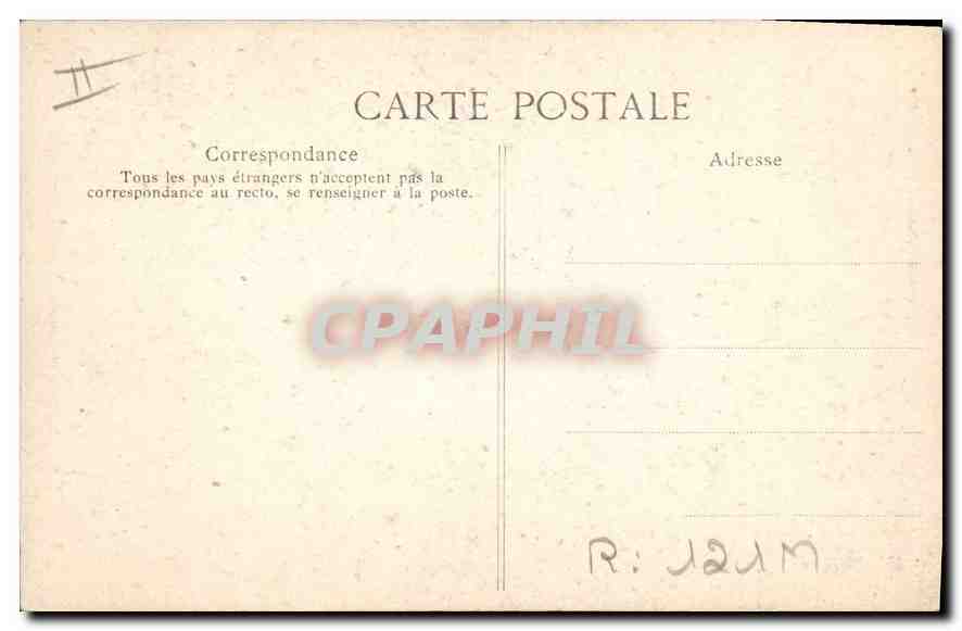 CPA Folklore L'Auvergne Pittoresque deux Paysannes costumes de fetes  — Verso