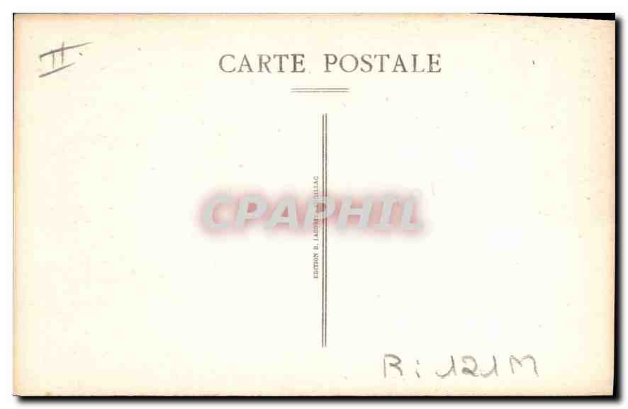 CPA Folklore En Auvergne le Berceau Lou Bret  — Verso