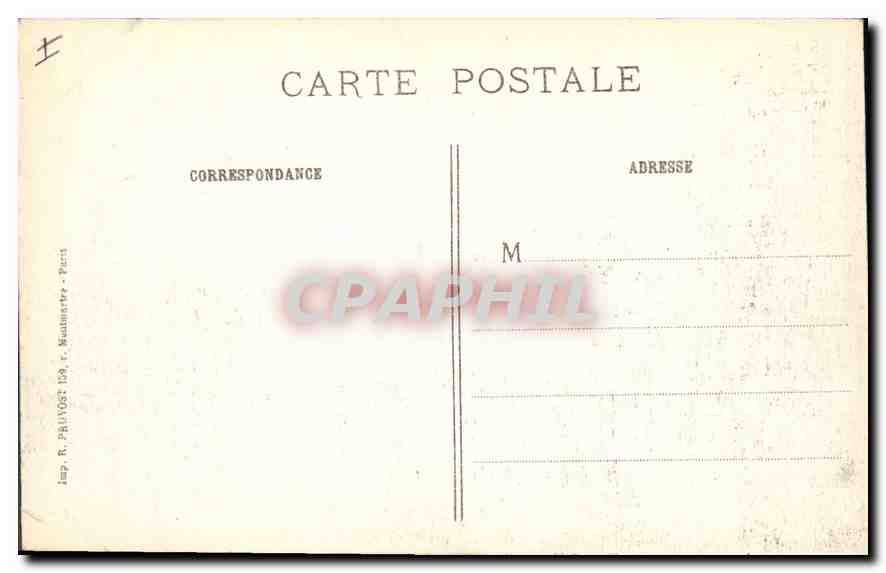 Le village de LÉPINE — Après le bombardement — Visé Paris 162 — Rückseite