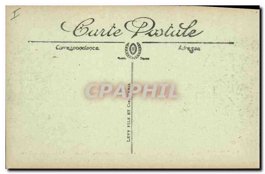 Château-Thierry — Le Pont sur la Marne — Ruines de la Grande Guerre — Visé Paris n°501 — Verso