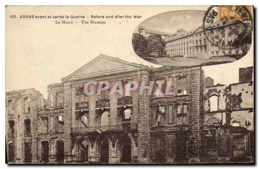 Arras avant et après la Guerre — Le Musée — Éditions Pichot, n°105