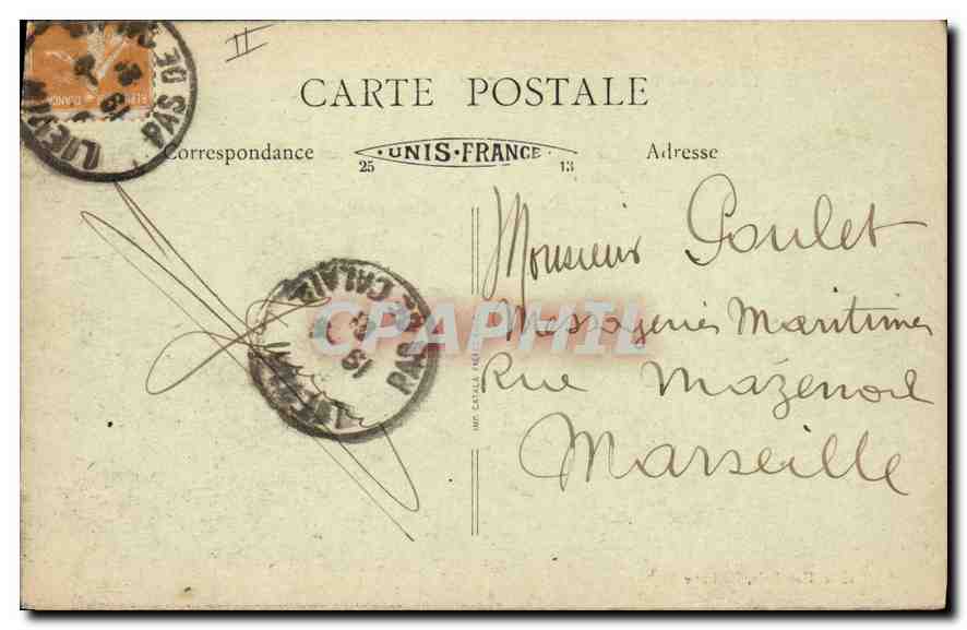 Arras avant et après la Guerre — Le Musée — Éditions Pichot, n°105 — Rückseite