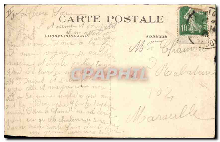 CPA Folklore Notre Auvergne Region du Puy de Dome Brayaudes  — Rückseite