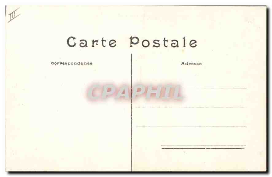 CPA Folklore Costume de Fontanas environs de Clermont Ferrand  — Verso