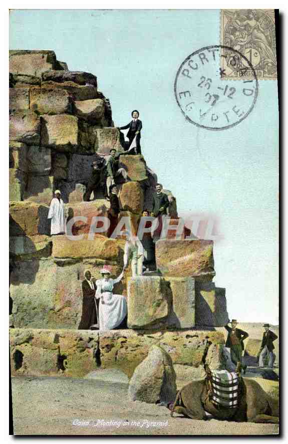 Caire - Montant sur la Pyramide — Éditeur : Ephtimlos Frères, Port Said