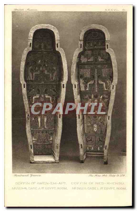 Coffins d'Égypte — British Museum — Hambrecht & Gravere