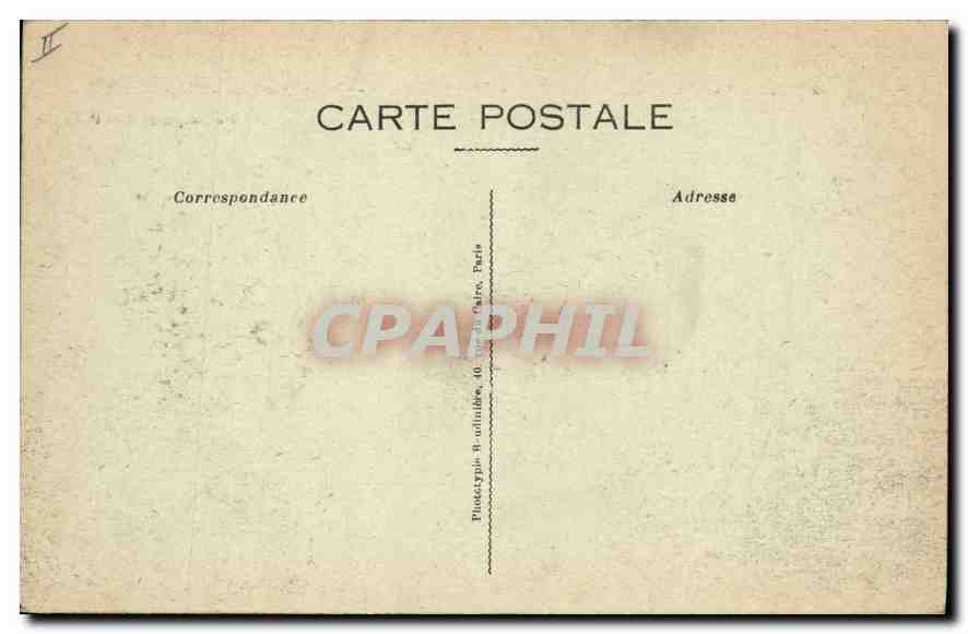 Fay — Ruines après la Grande Guerre 1914-16 — Phot-Express, Visé Paris 1204 — Rückseite