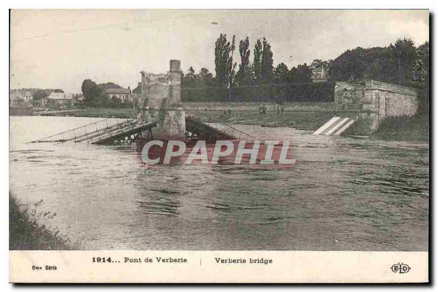 Pont de Verberie — 6ème Série — Éditeur E.P.D.